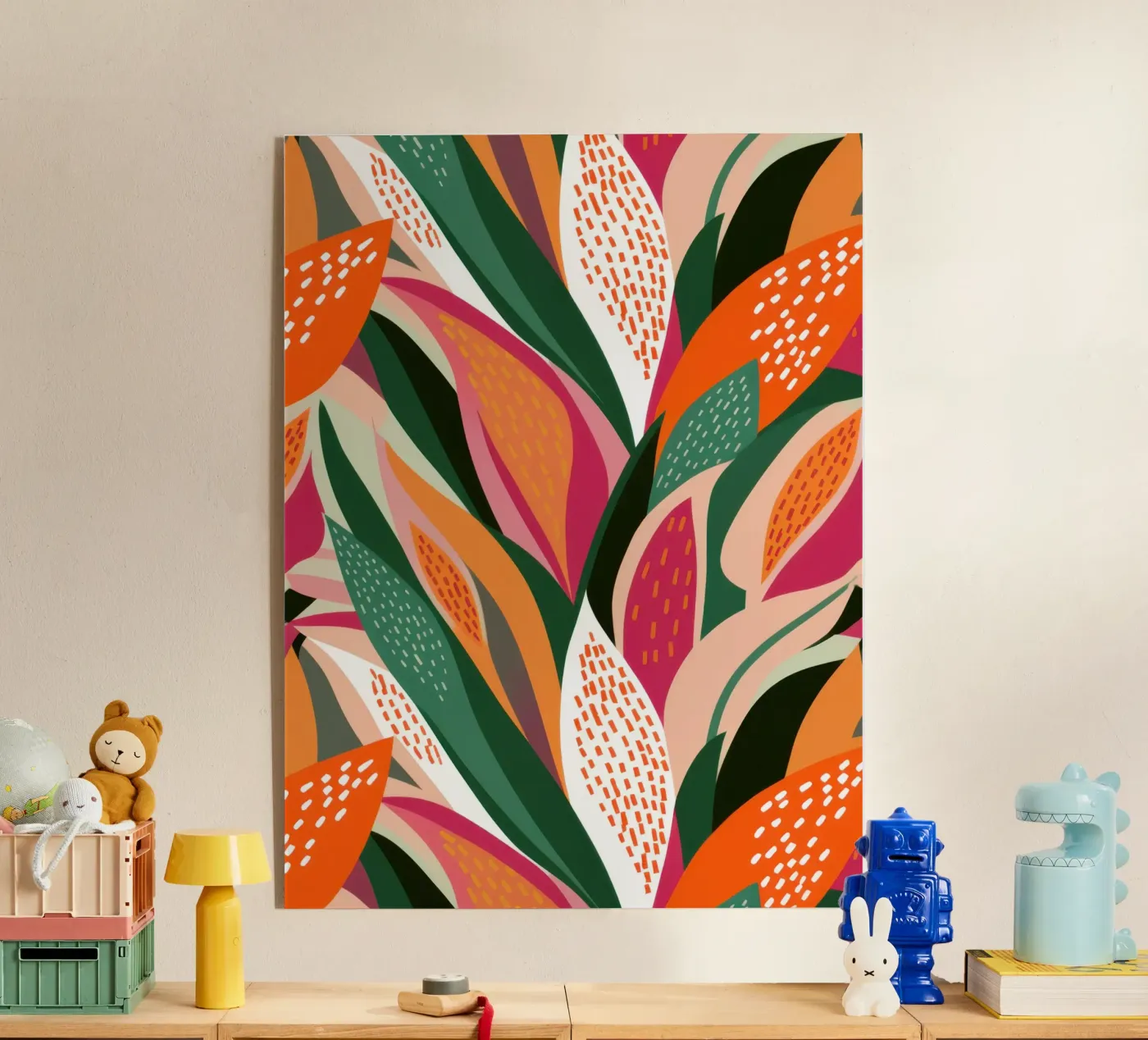 Vibrant Leaf Canopy acryl van Trace Brush