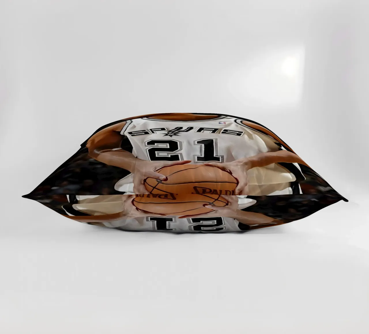 Tim Duncan cuscino da Low poly art