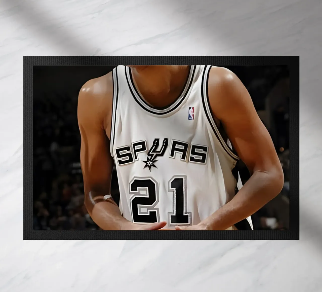 Tim Duncan zerbino da Low poly art