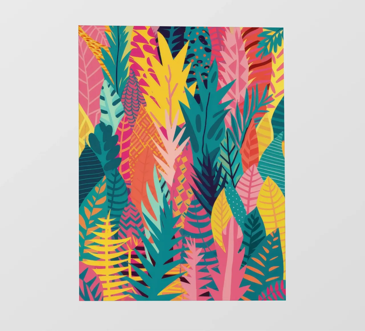 Vivid Tropic Pattern pvc cover by Obs Canvas