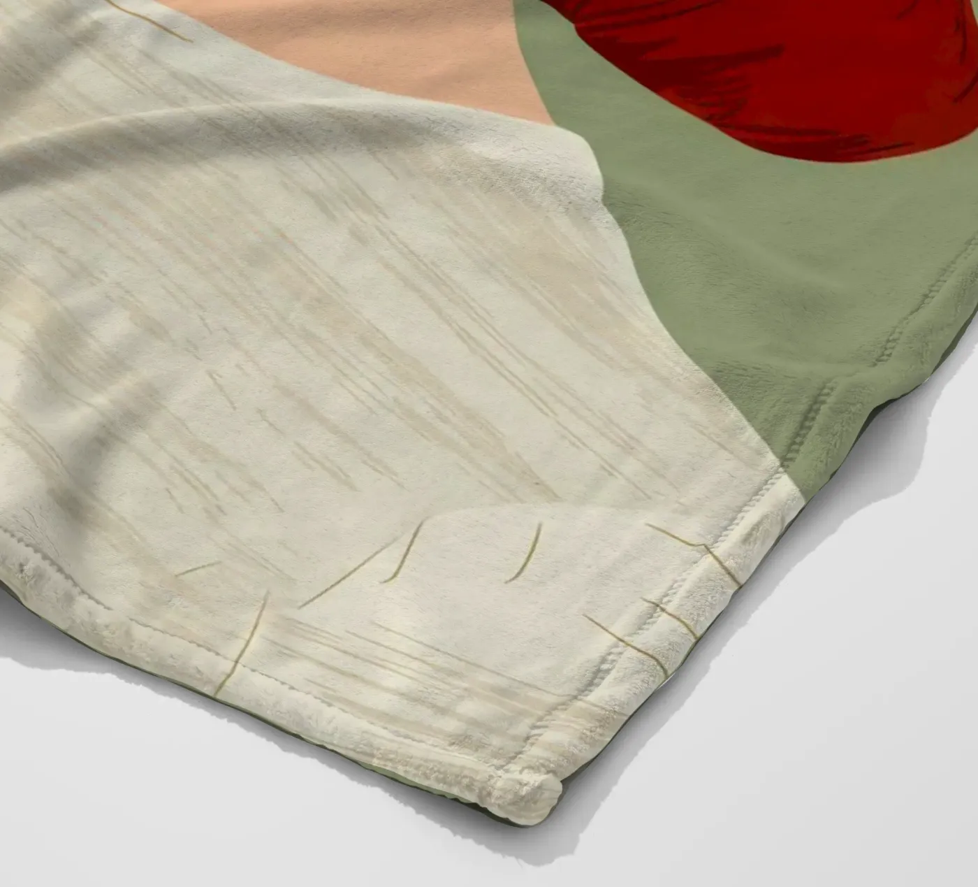 Ruby Haired Reverie fleecedeken van Trace Brush