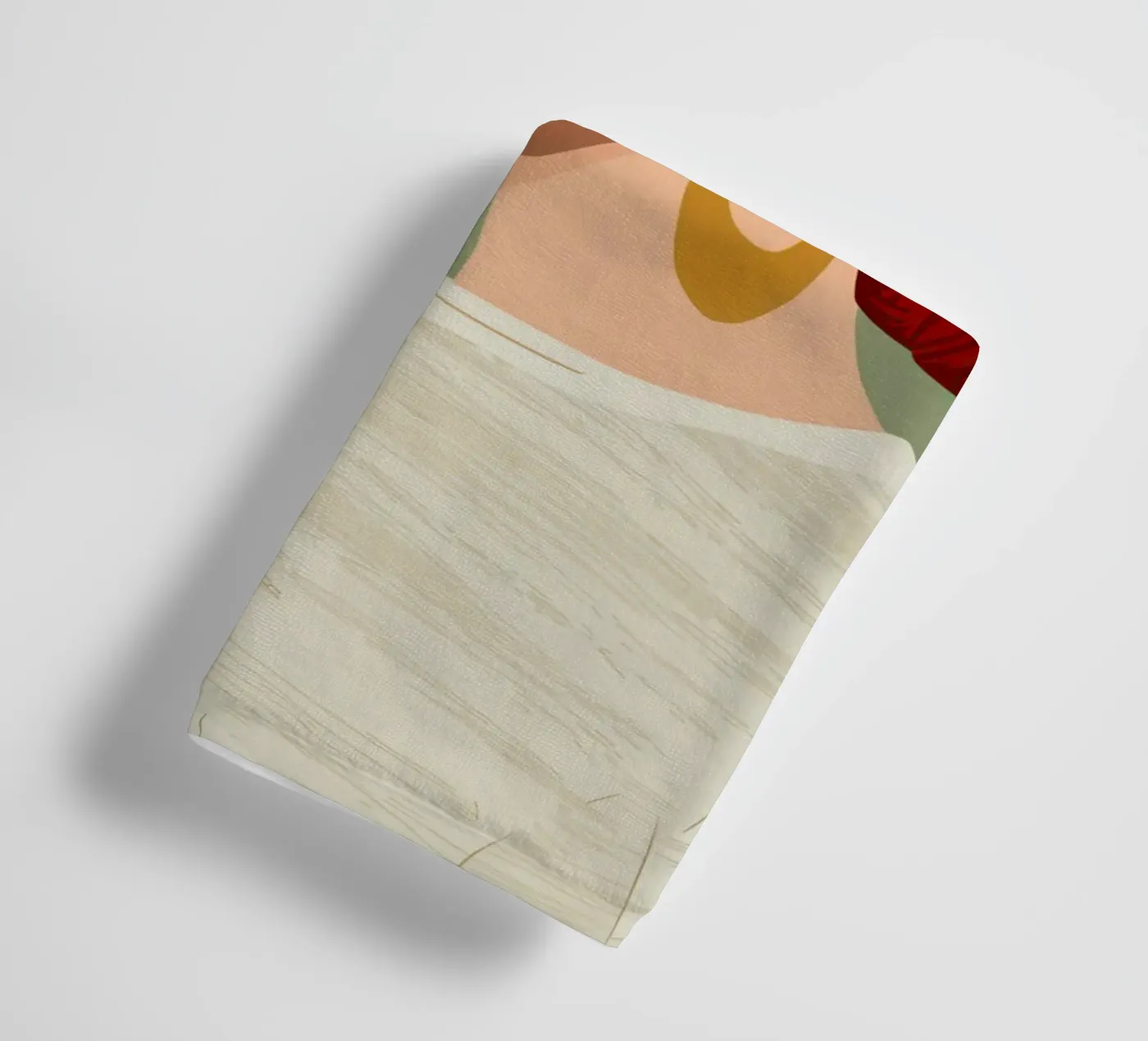 Ruby Haired Reverie badhanddoek van Trace Brush