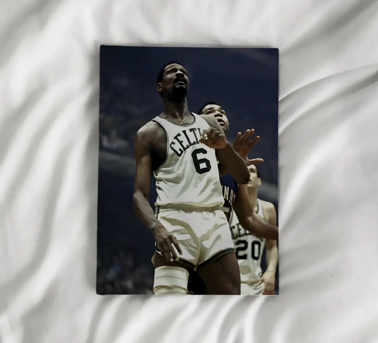 Bill Russell notebook by Low poly art