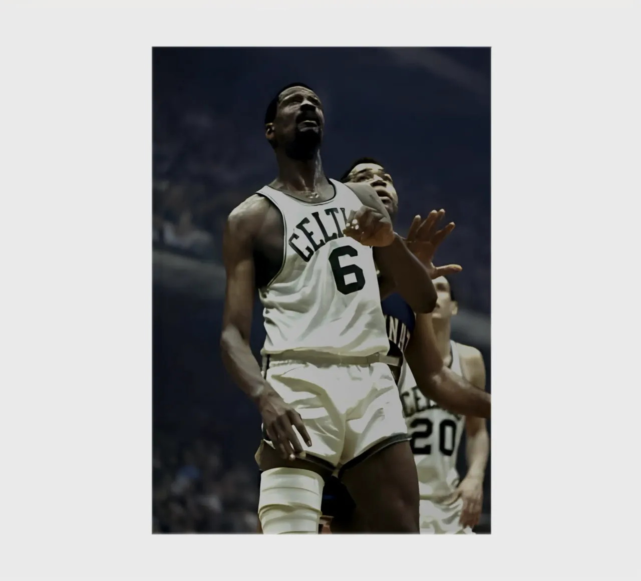 Bill Russell notebook by Low poly art