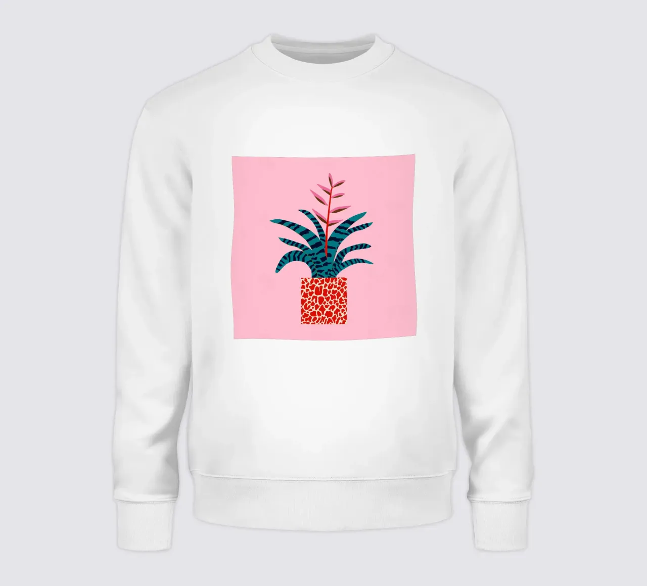 Bromeliade felpa da Asha Designs