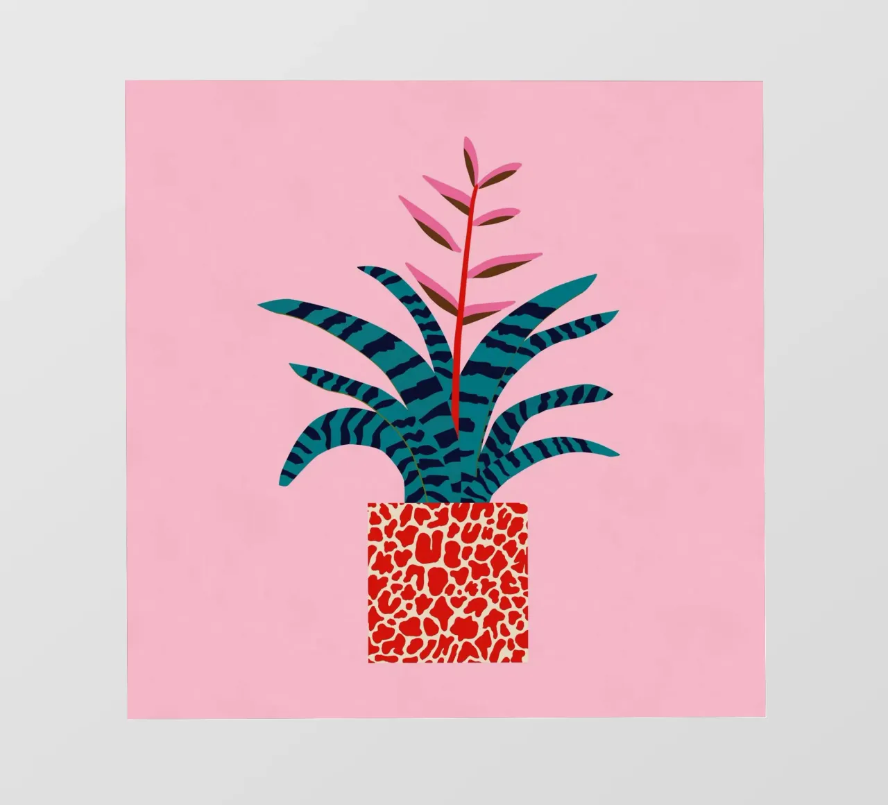 Bromeliade pellicola backlit da Asha Designs