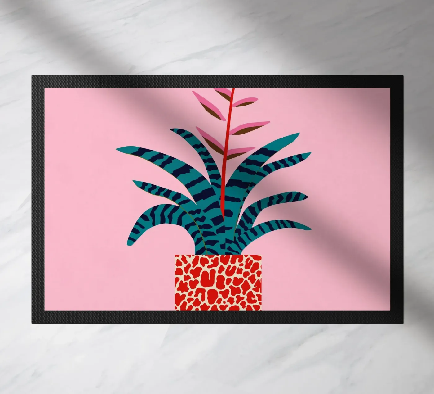 Bromelia deurmat van Asha Designs