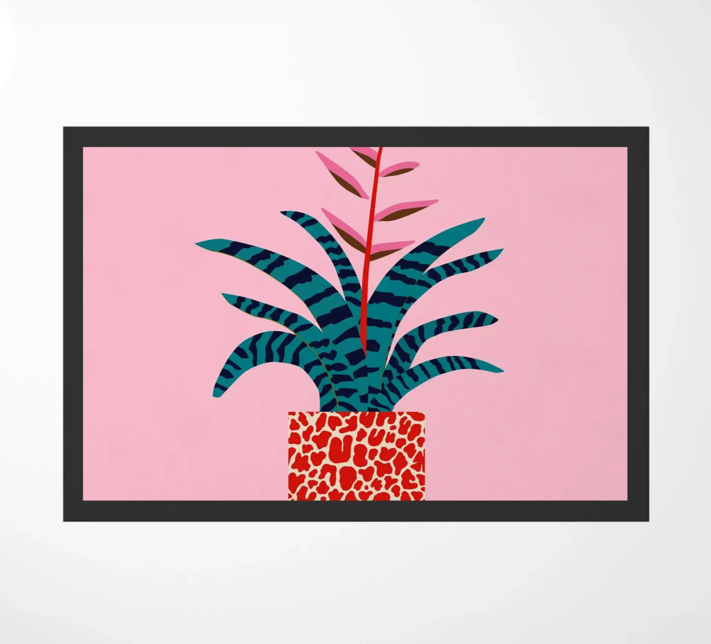 Bromelia deurmat van Asha Designs