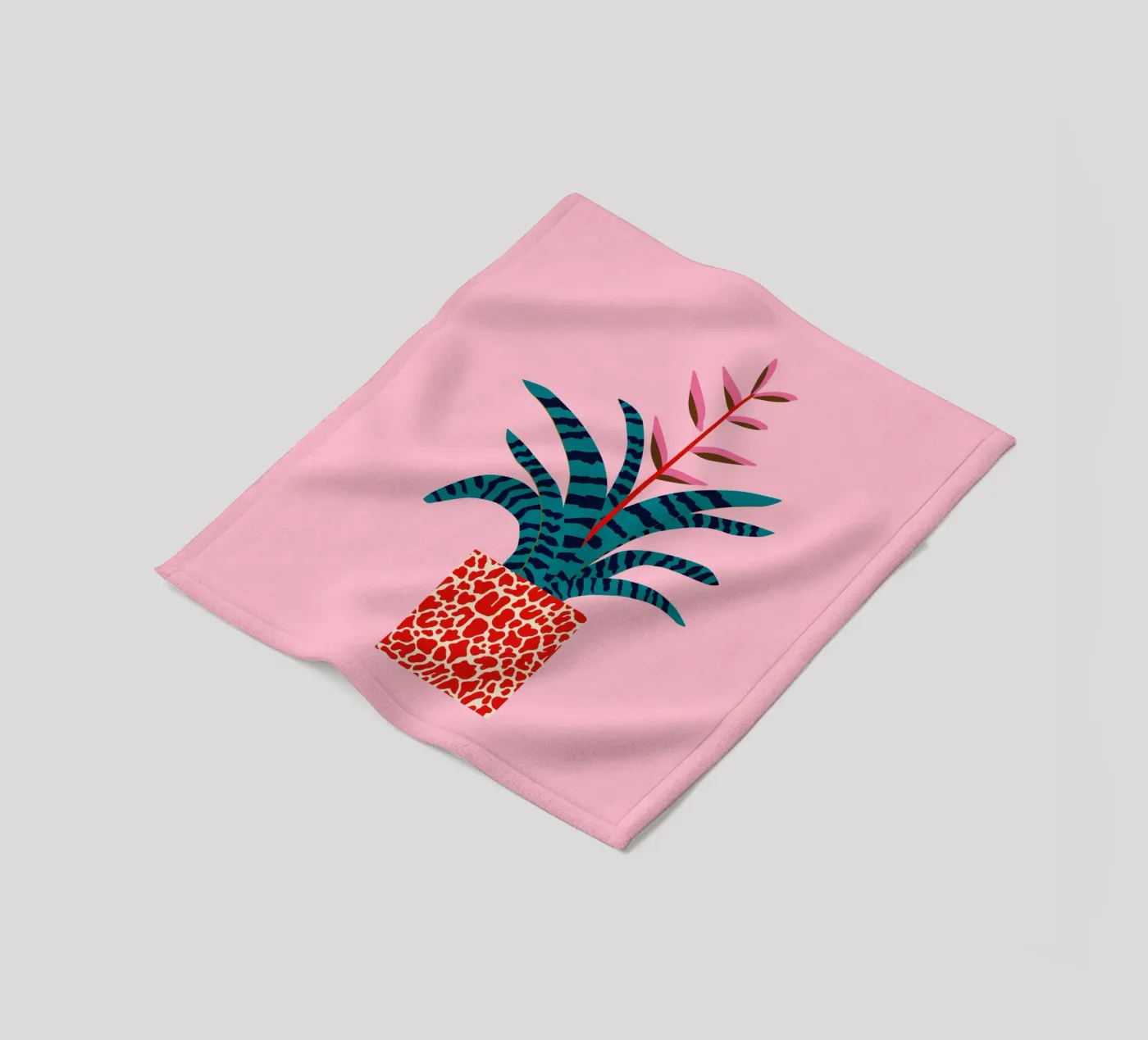 Bromeliade coperta in pile da Asha Designs