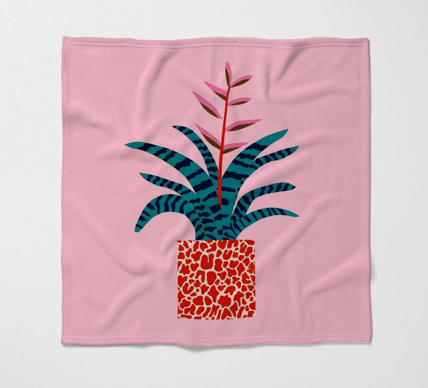 Bromeliade coperta in pile da Asha Designs