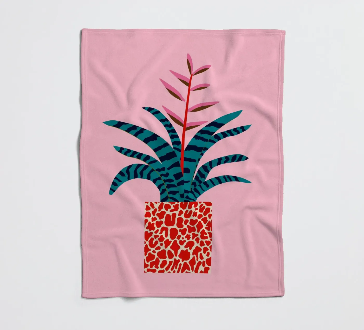 Bromeliade coperta in pile da Asha Designs