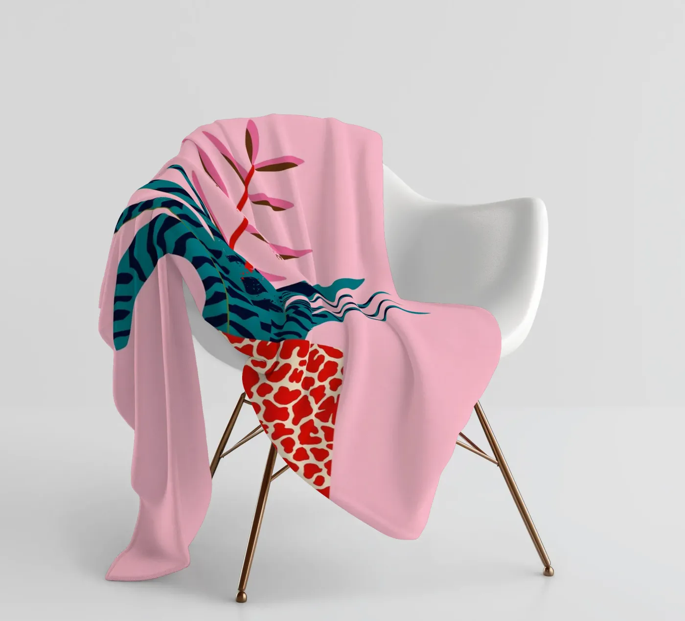 Bromeliade coperta in pile da Asha Designs