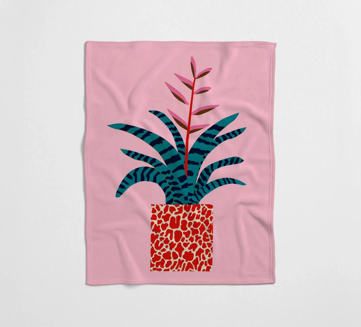 Bromeliade coperta in pile da Asha Designs