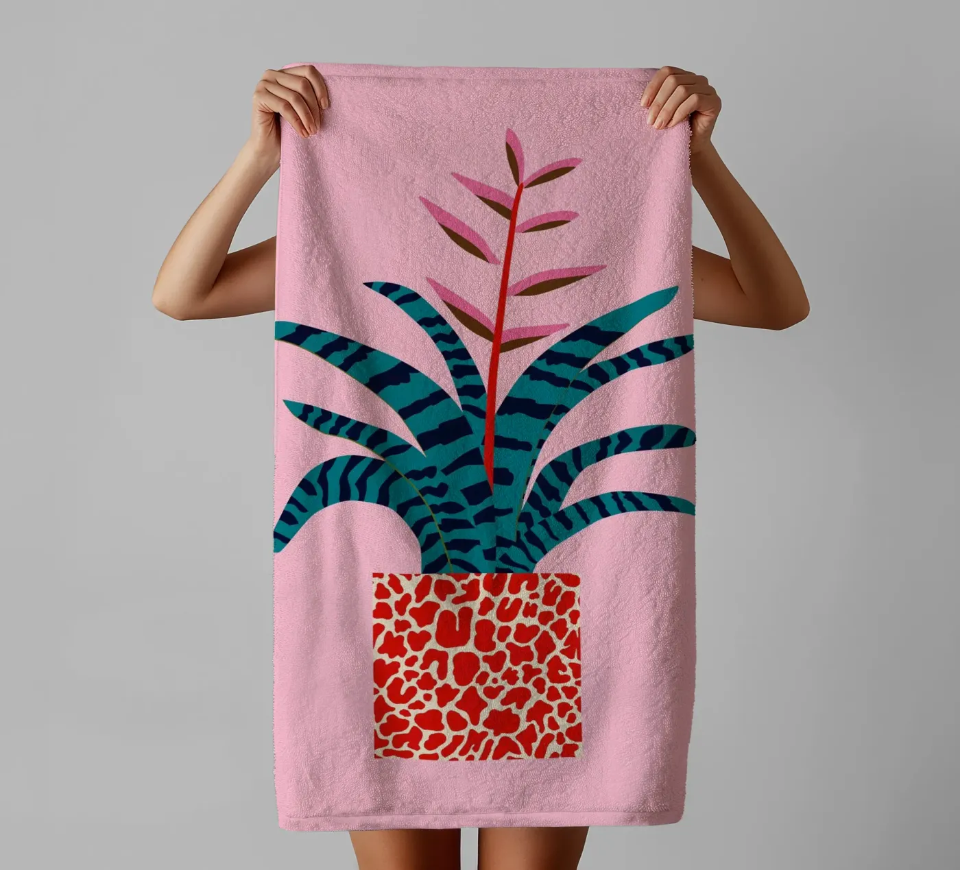 Bromeliad towel by Asha Designs