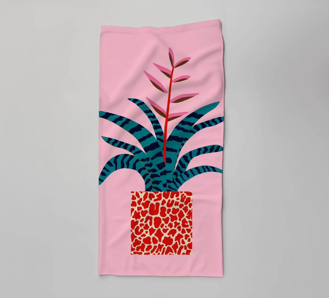 Bromeliad towel by Asha Designs