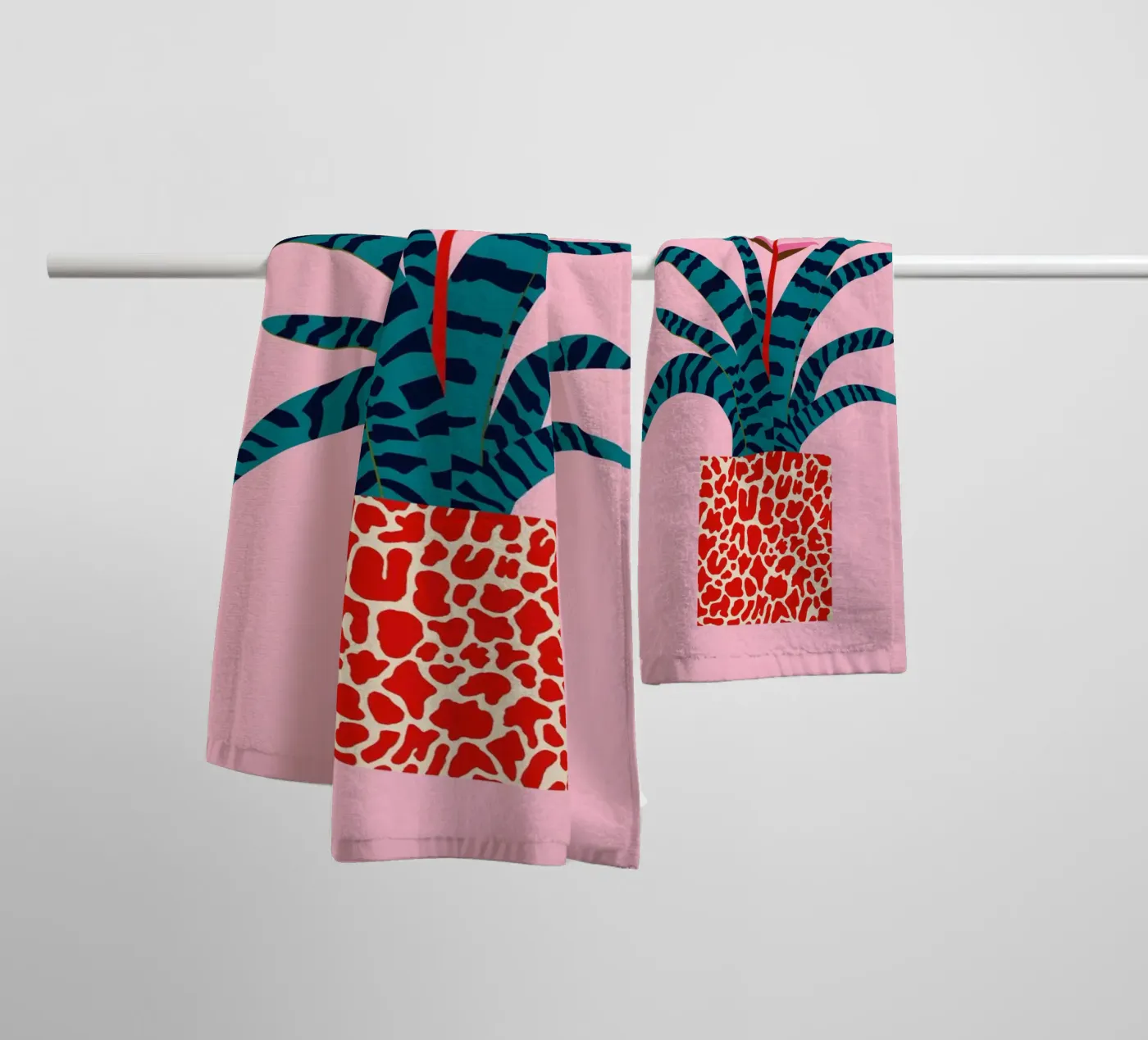 Bromeliad towel by Asha Designs