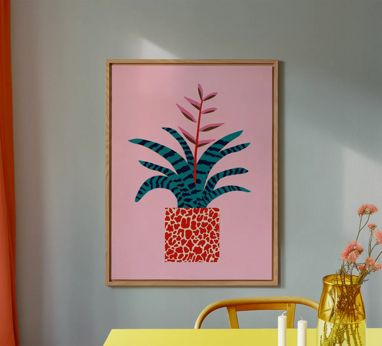 Bromeliade pannello forex da Asha Designs