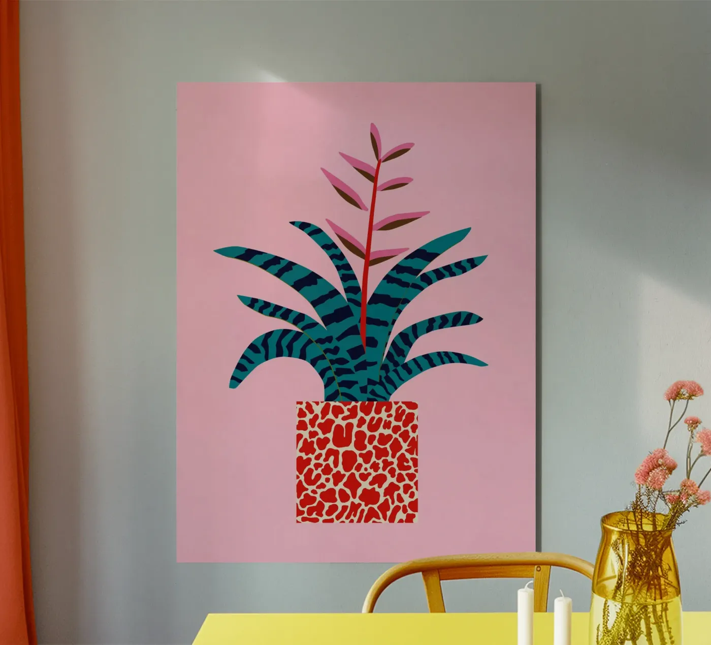 Bromeliad pannello forex da Asha Designs