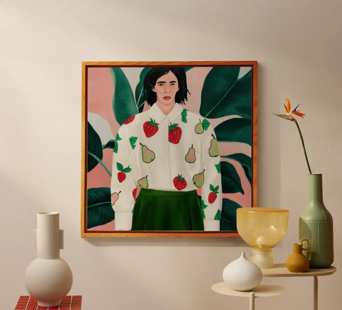 Maglione a pera chic plexiglass da Obs Canvas