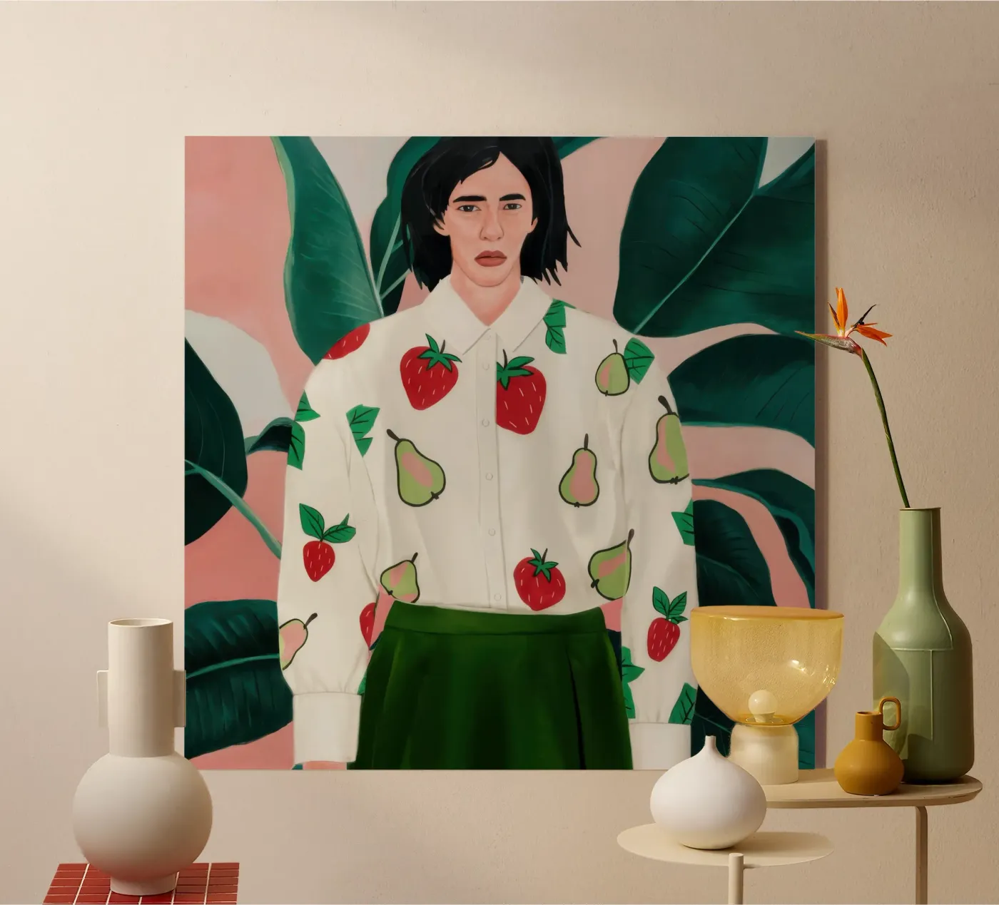 Maglione a pera chic plexiglass da Obs Canvas