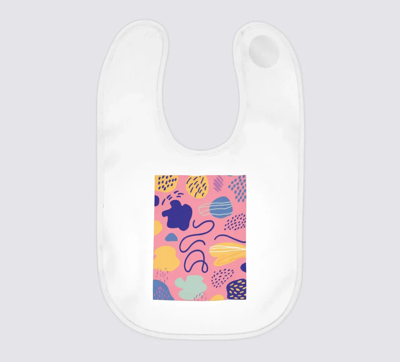 Paesaggio giocoso con scarabocchi bavaglino da Thistle Bloom