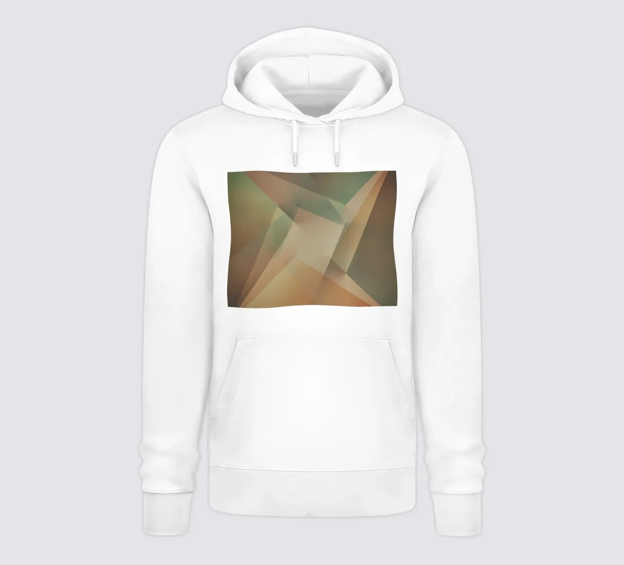 Geometria astratta n. 2 felpa con cappuccio da Metron