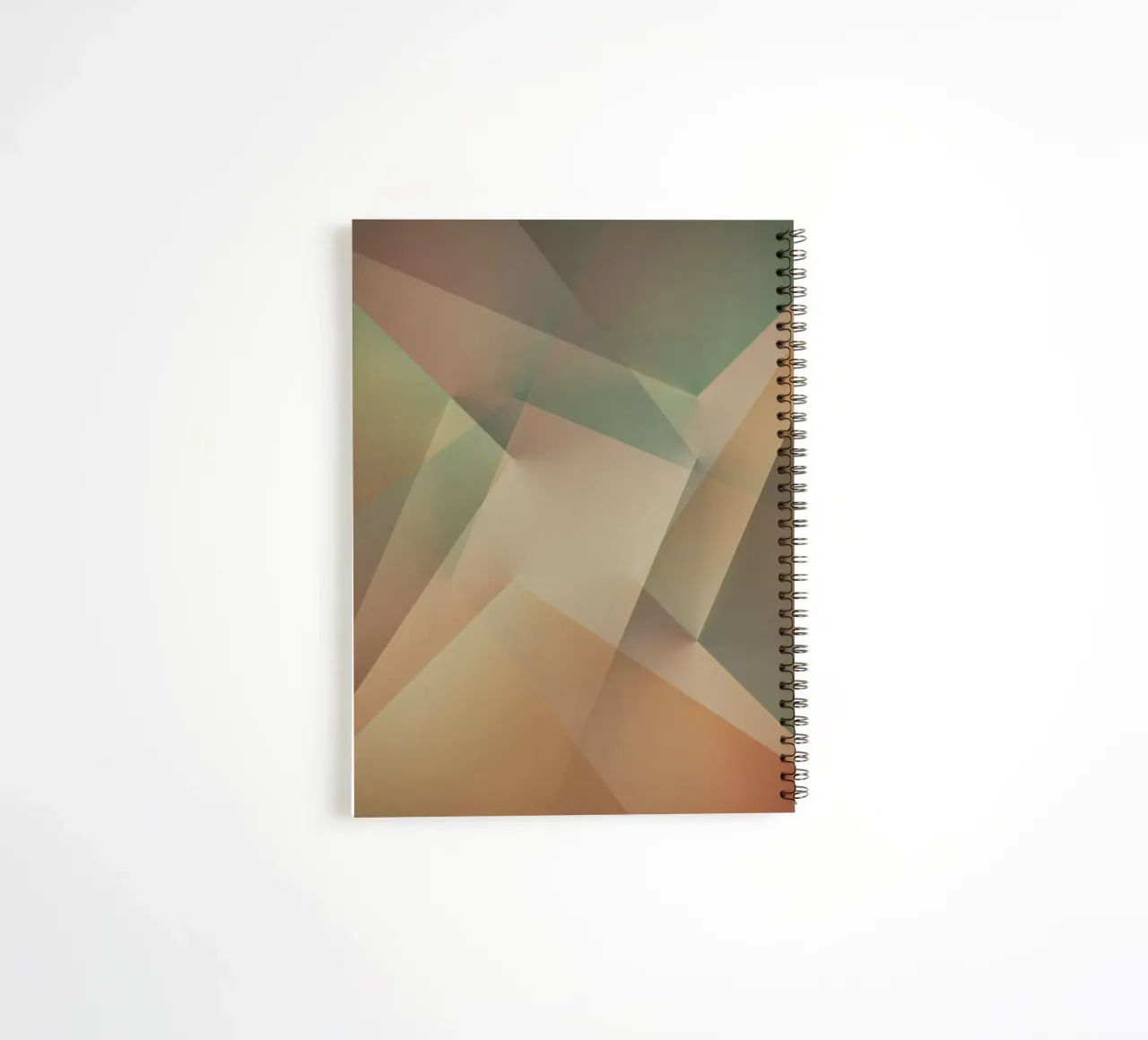 Abstract Geometry No. 2 spiral notebook by Metron