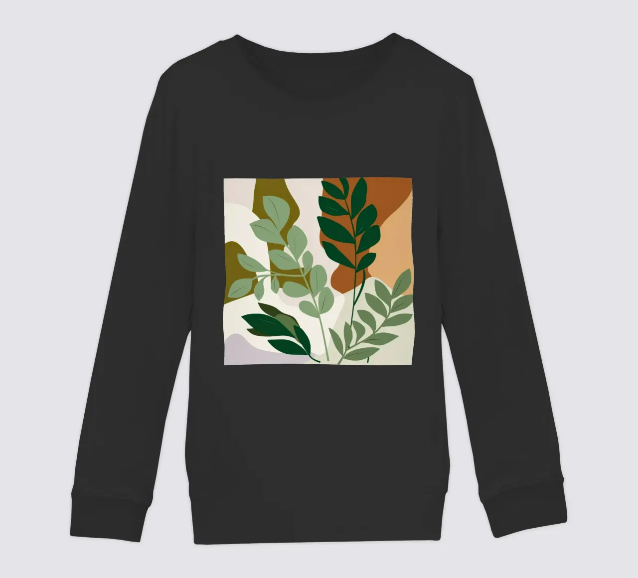 Studio botanico verdeggiante felpa bambino da Trace Brush