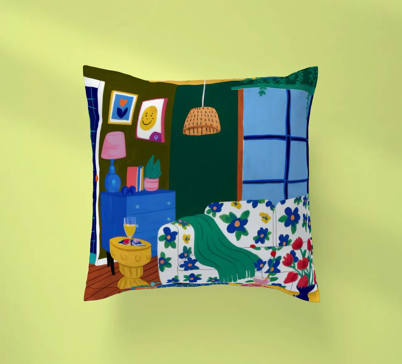 Lecture nocturne confortable coussin de Obs Canvas