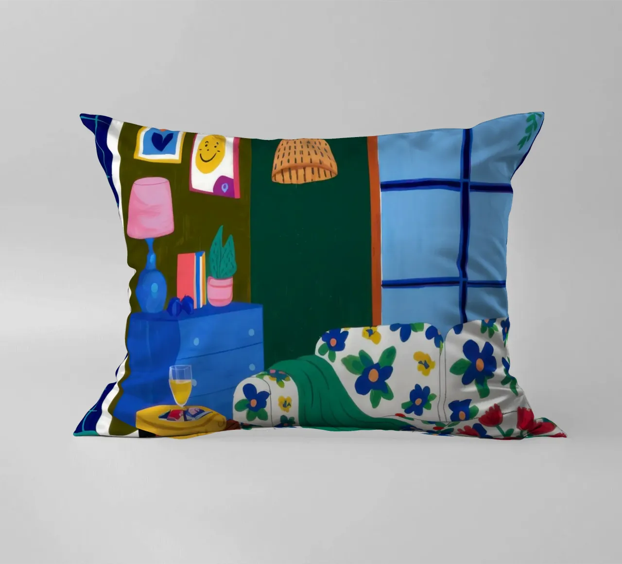 Lecture nocturne confortable coussin de Obs Canvas