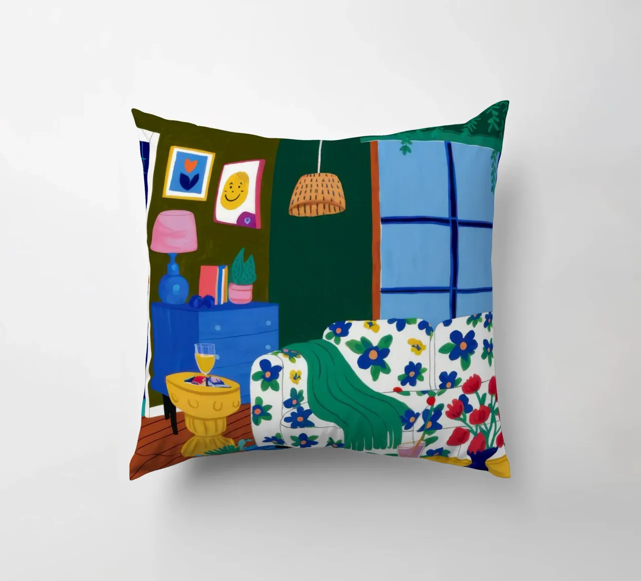 Lecture nocturne confortable coussin de Obs Canvas