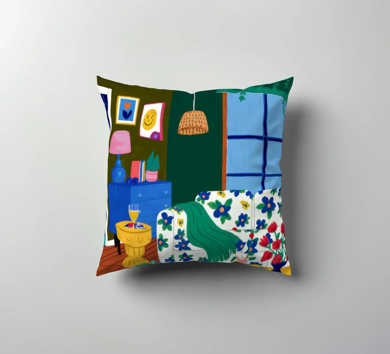 Lecture nocturne confortable coussin de Obs Canvas