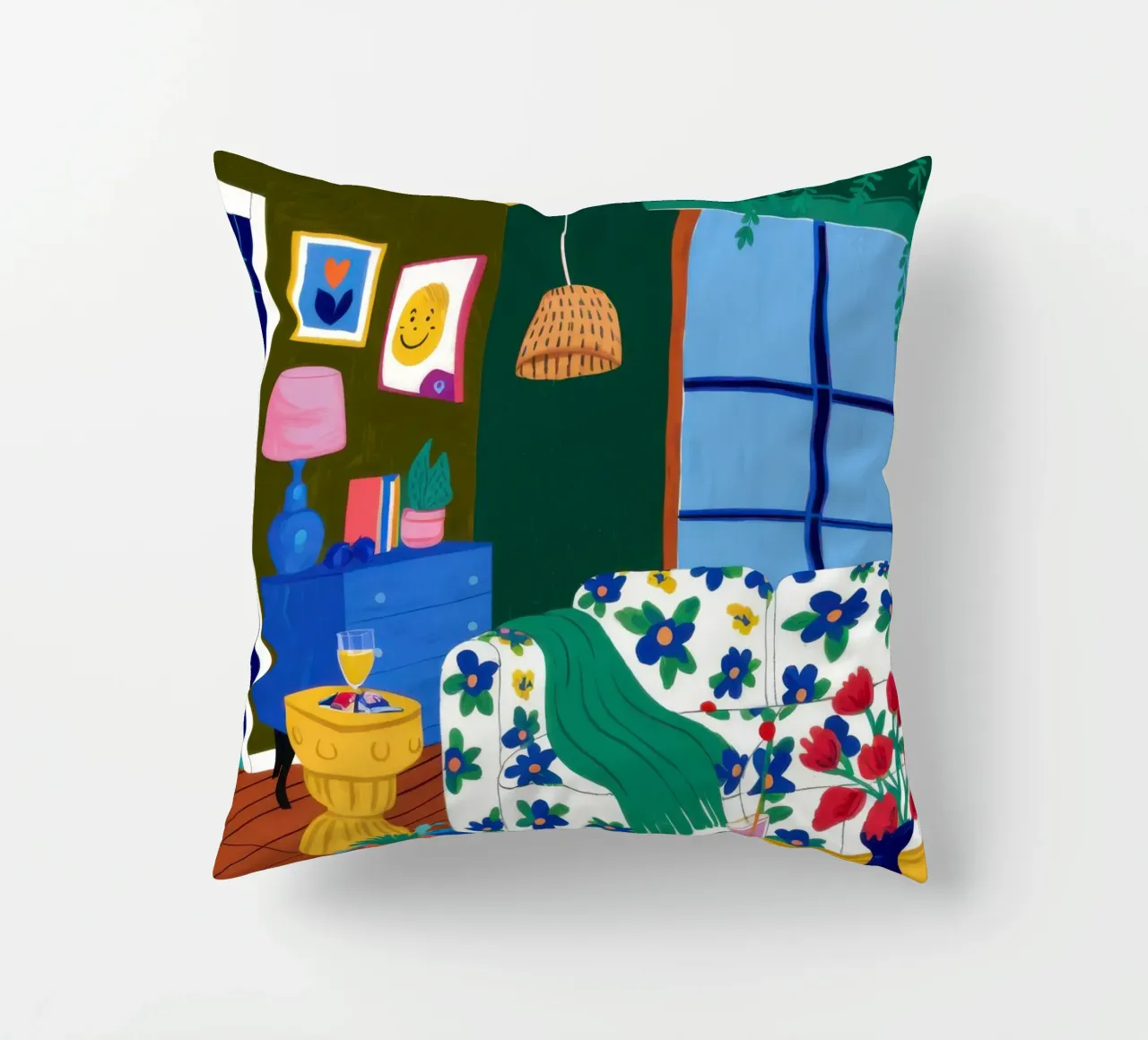 Lecture nocturne confortable coussin de Obs Canvas