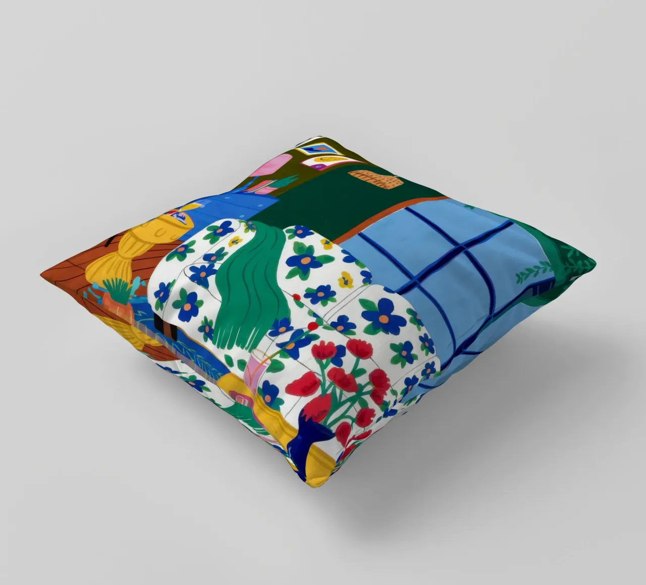 Lecture nocturne confortable coussin de Obs Canvas