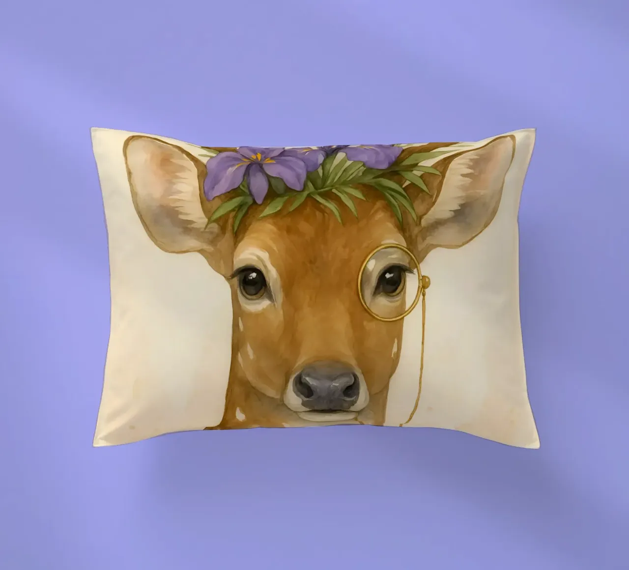 Iris Grace: L'aristocratica del bosco cuscino da Graceful Desine