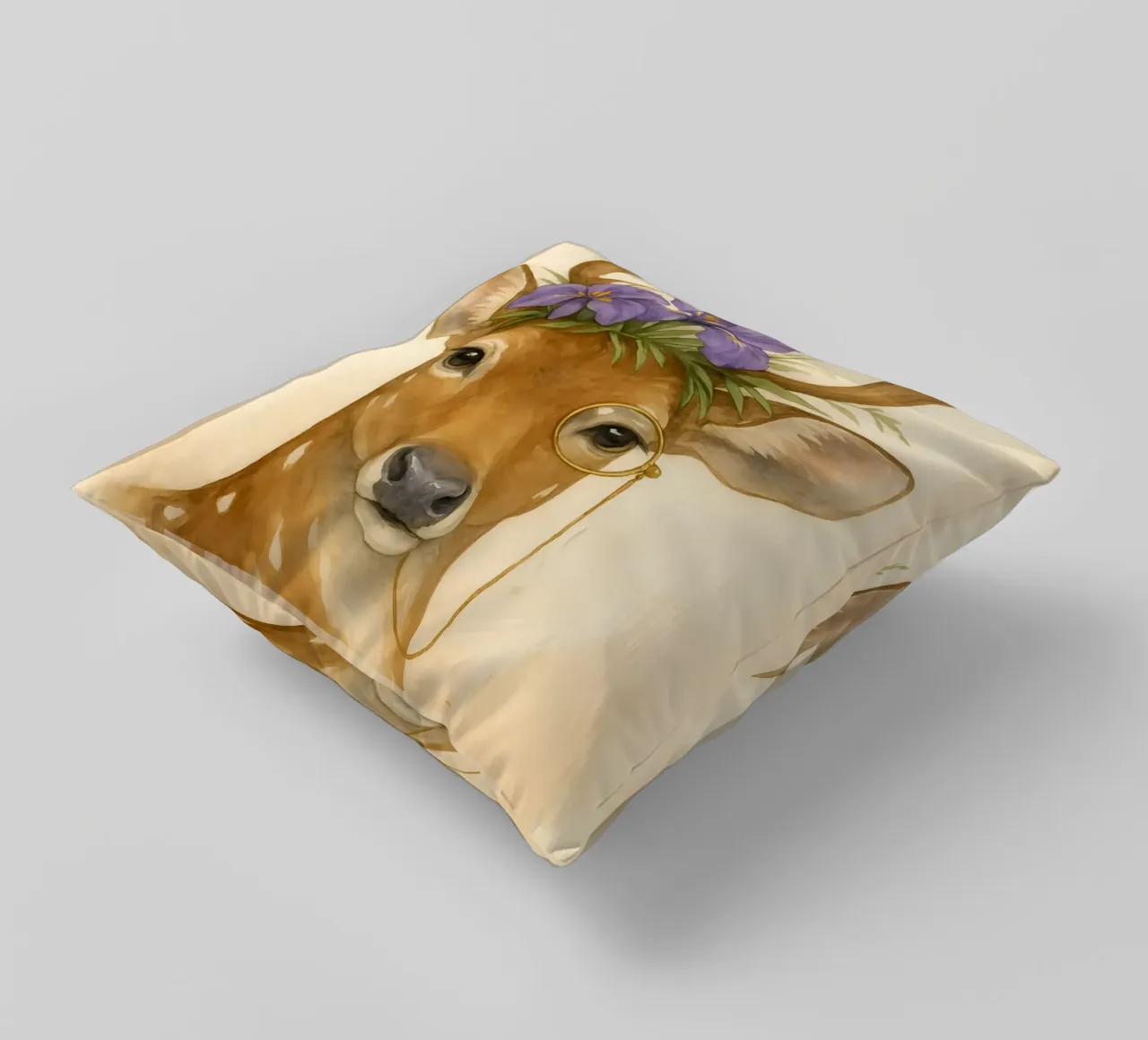 Iris Grace: L'aristocratica del bosco cuscino da Graceful Desine