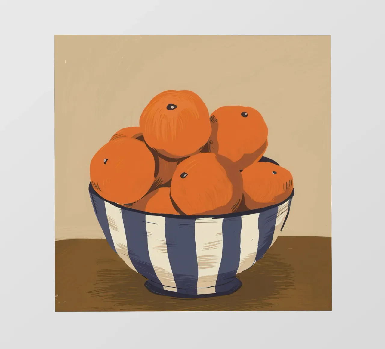 Boule d'agrumes céruléenne film rétro-éclairé de Trace Brush