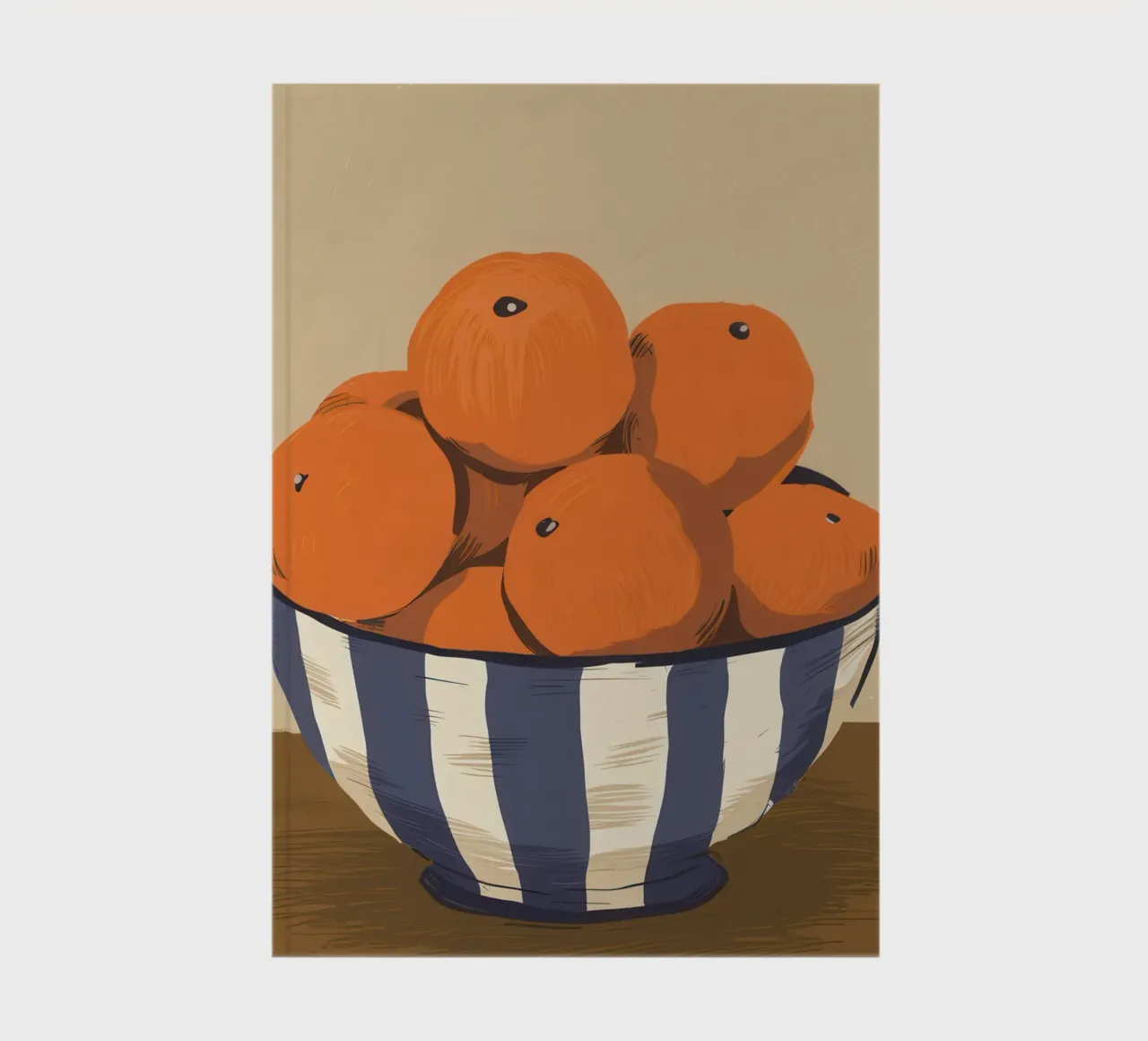 Boule d'agrumes céruléenne carnet de notes de Trace Brush