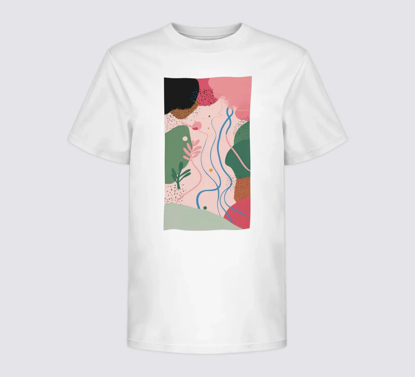 Forme astratte delicate t-shirt bambini da Thistle Bloom