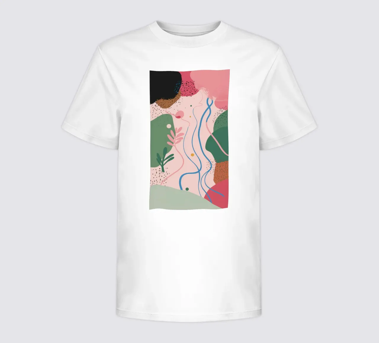 Forme astratte delicate t-shirt bambini da Thistle Bloom