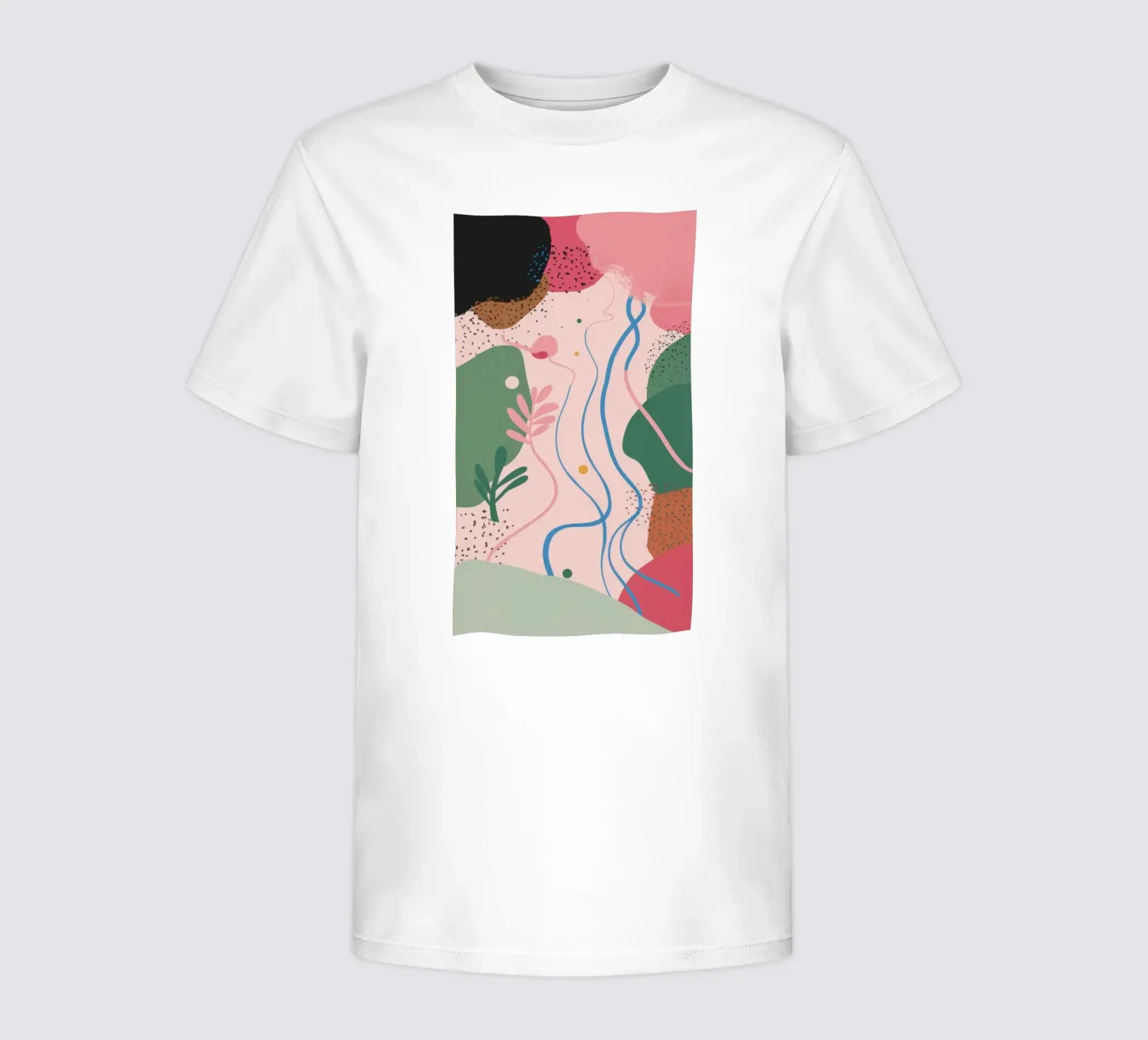 Forme astratte delicate t-shirt bambini da Thistle Bloom