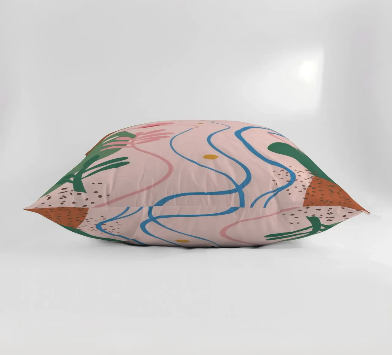 Forme astratte delicate cuscino da Thistle Bloom