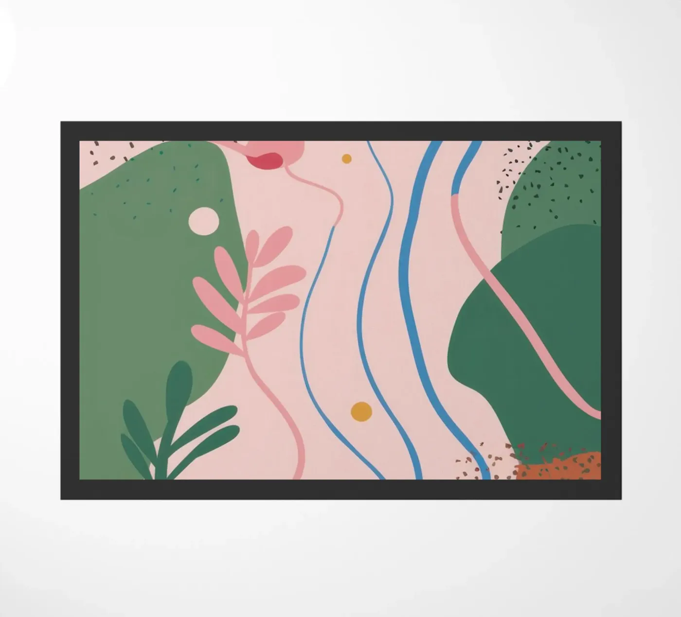 Gentle Abstract Forms zerbino da Thistle Bloom