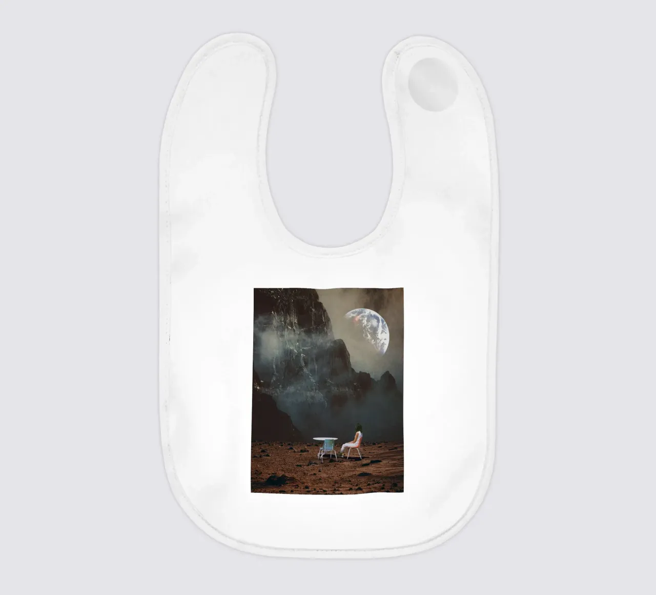 Where have you gone without me 2 Babylätzchen von Frank Moth