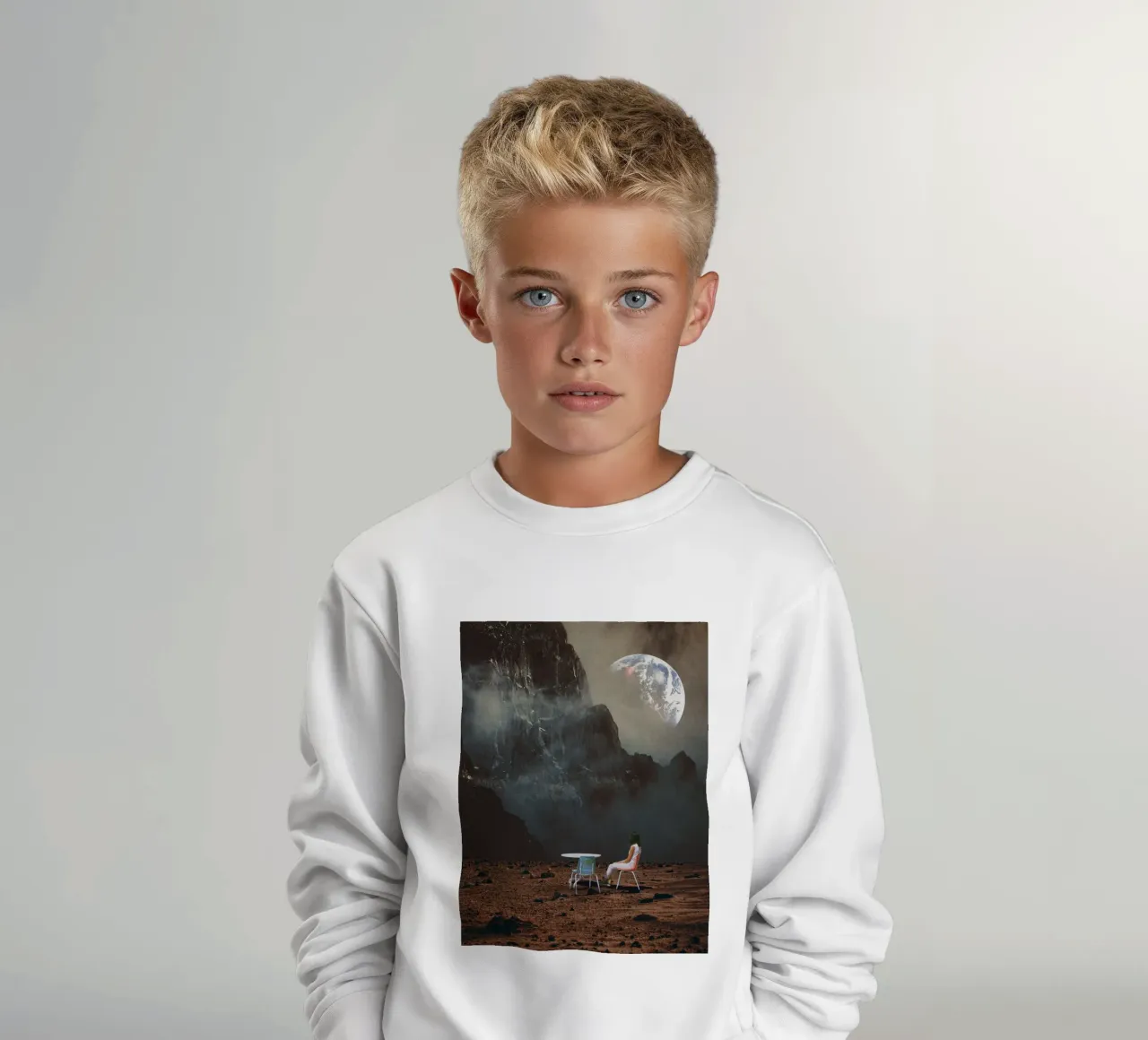 Where have you gone without me 2 sudadera para niño de Frank Moth