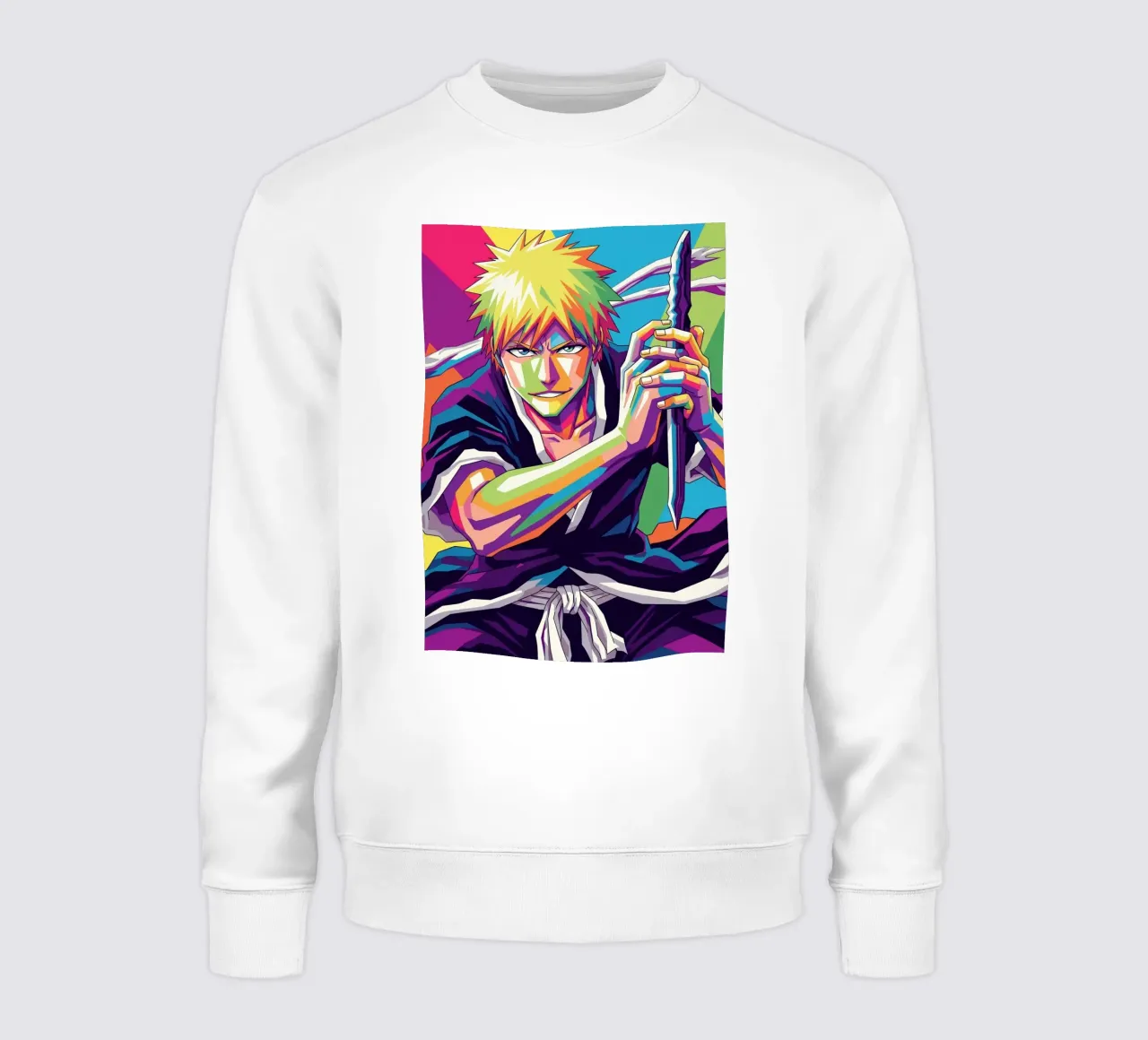 Ichigo Kurosaki - Bleach (6) felpa da Hantamrata
