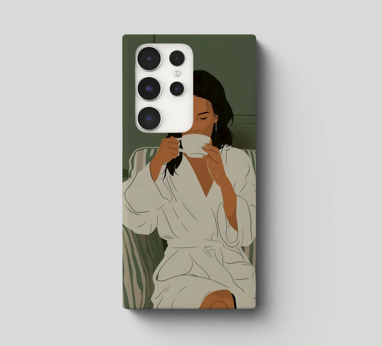 Morgen-Tee-Ritual Samsung Hülle von Obs Canvas