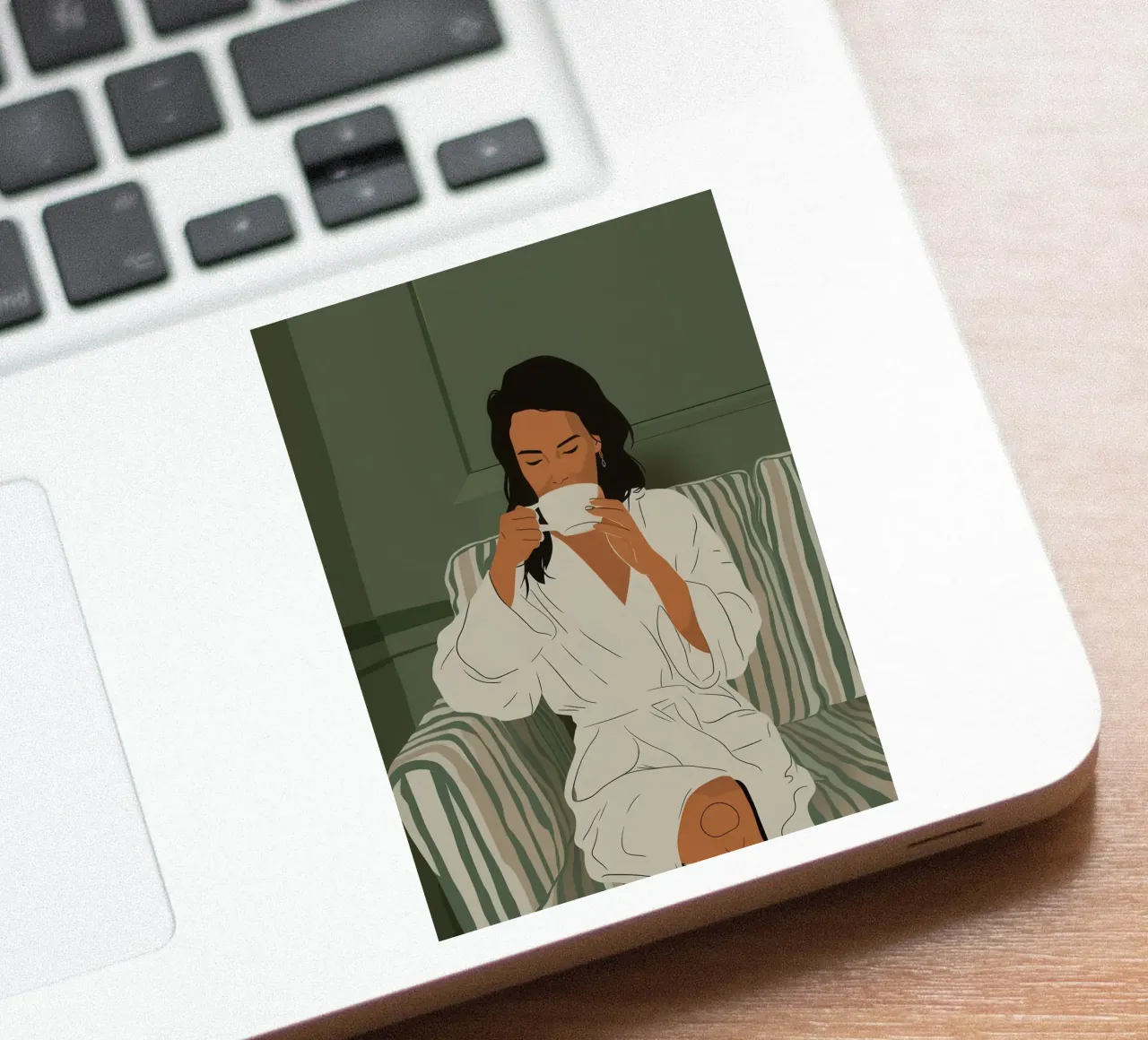 Morning Tea Ritual sticker by Obs Canvas