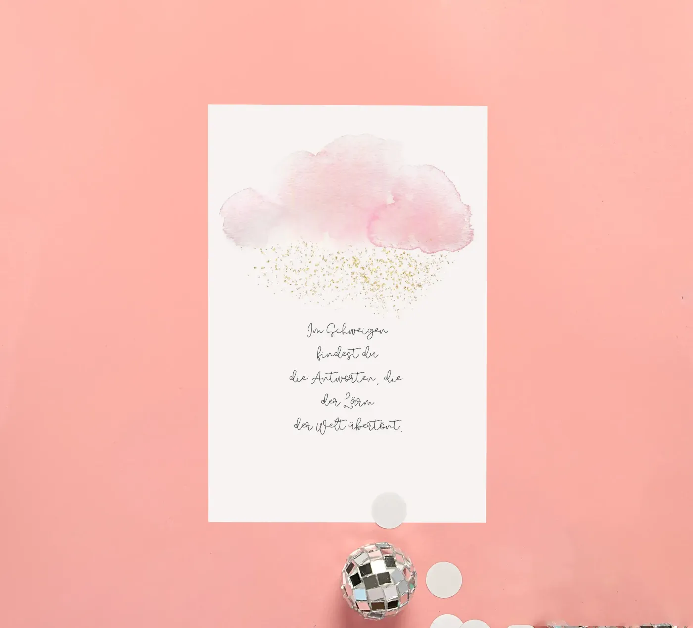 Schweigen sticker by isabels_wunderwelt_digital_art