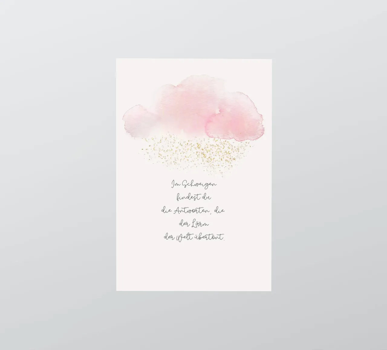 Schweigen sticker van AESTHETIC VIBES by Isabel